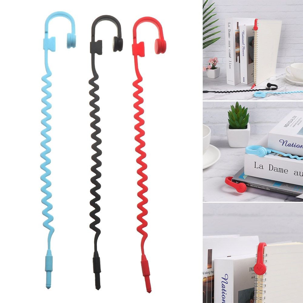 

1PC 3D Headphones Style Bookmarks Silicone Music Headset Bookmark Funny Student School Stationery For Children Gift Bookmark