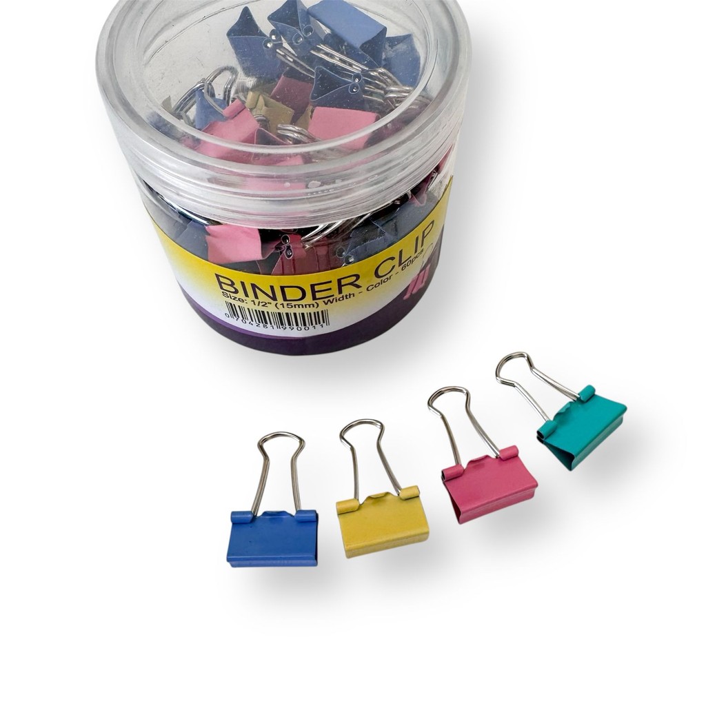 

BINDER CLIP WARNA PASTEL / PENJEPIT KERTAS WARNA WARNI