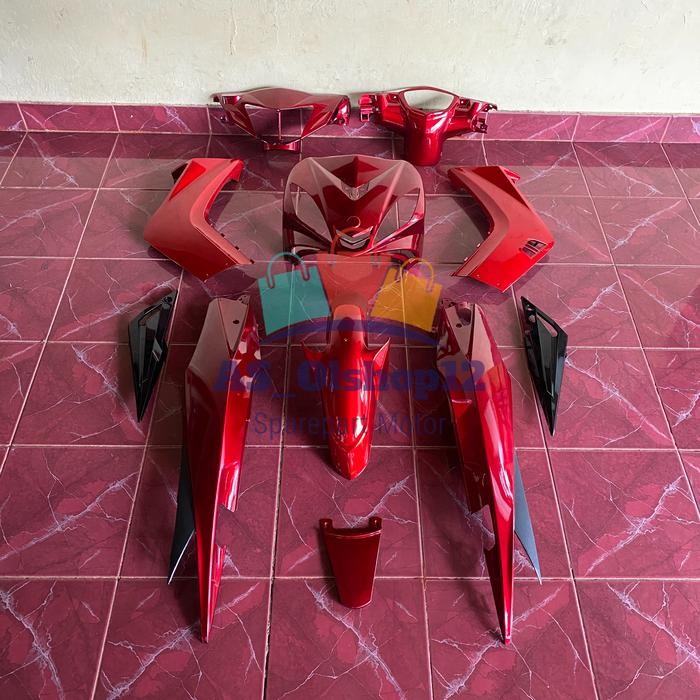 FULL BODY HALUS JUPITER MX 135 OLD / LAMA MERAH MAROON