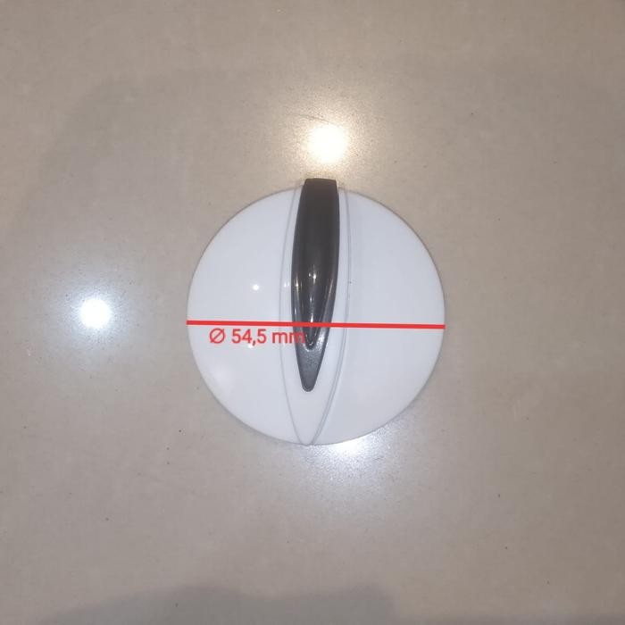 Knop Knob Putaran Selector Timer Mesin Cuci Denpoo List Hitam Original