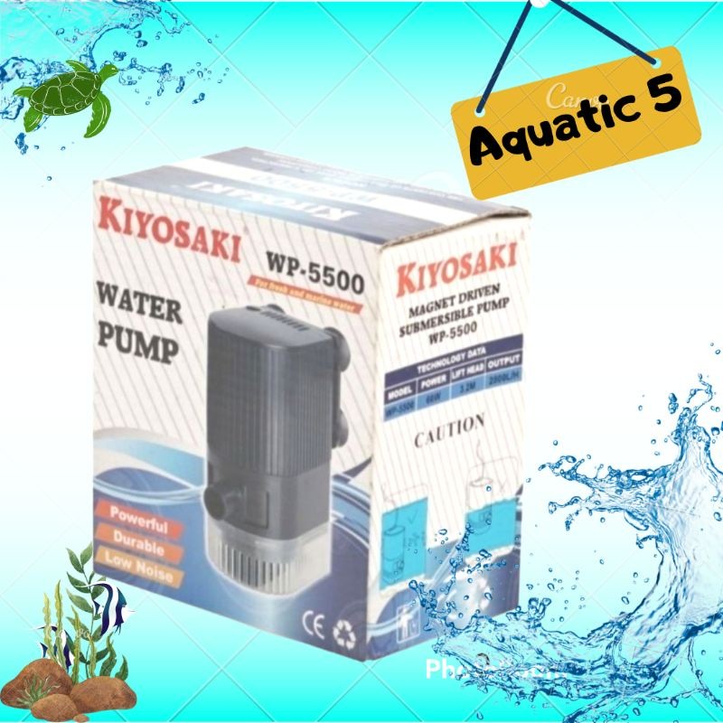 Pompa Kolam Aquarium KIYOSAKI WP 5500