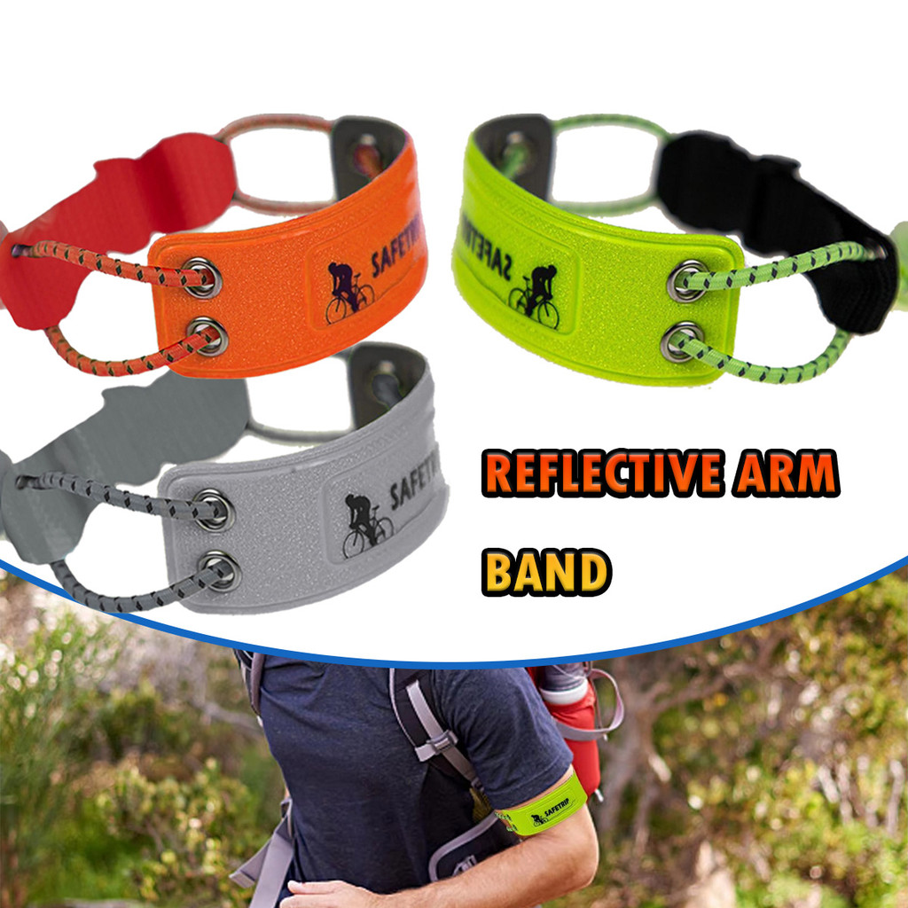 Gelang led nyala Armband Running Belt Lari Sport Safety Wristband Aksesoris Lari Untuk Night Running