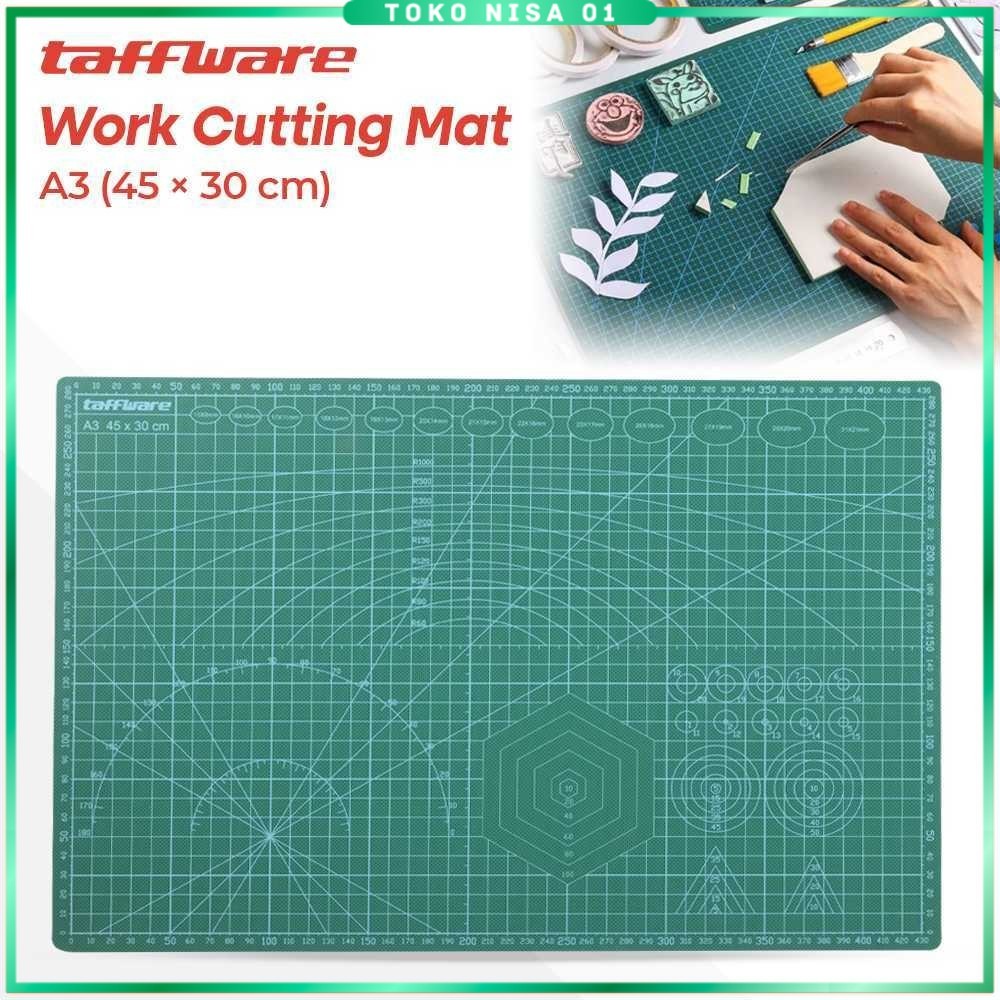 

Taffware Alas Potong Work Cutting Mat Pad A3 45x30cm