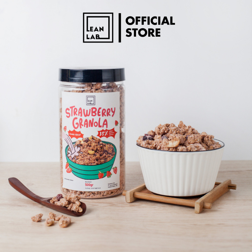 

Lean Lab Granola Strawberry 500gr