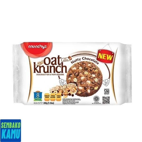 

Oat Krunch Nutty Chocolate 208 gr