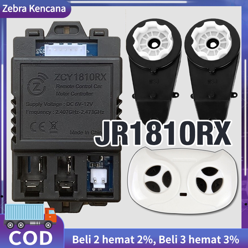 REMOT RECEIVER ZCY1810RX / JR1810RX 7PIN / 5PIN 6V - 12V MOBILAN AKI ANAK REMOTE CONTROL IC MODUL BO