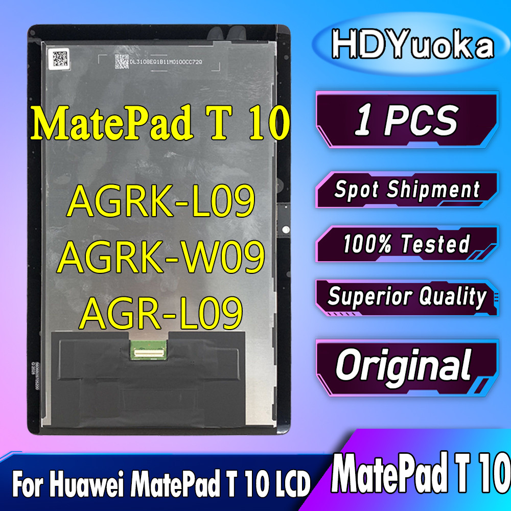 9.7" Original For Huawei MatePad T 10 LCD AGRK-L09 Display Touch Screen Digitizer For MatePad T10 LC