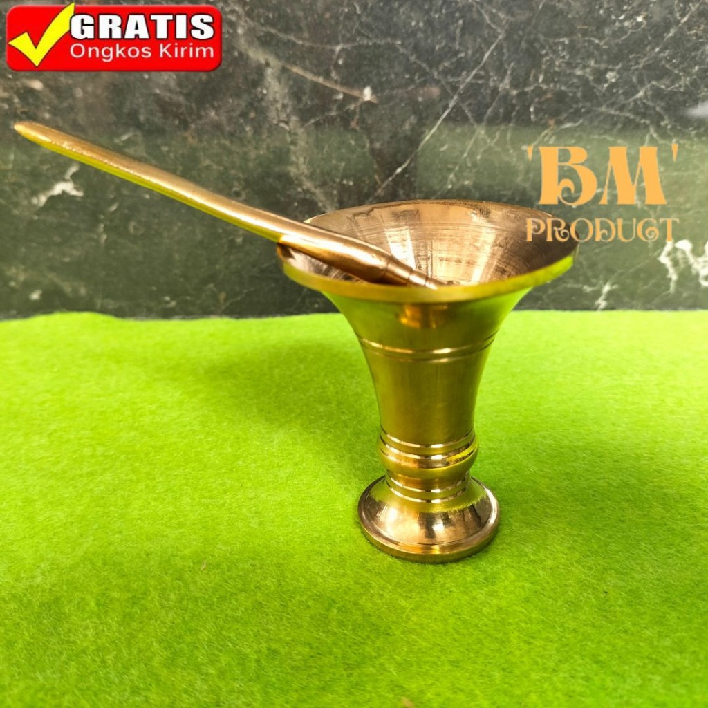 Cocoh Sirih Kinang Cocoh Kinang Kuningan Alat Kinang Alat Tumbuk Sirih 1 pcs