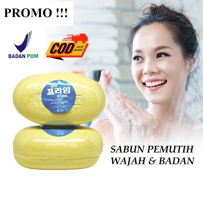 Sabun Korea / Sabun Pemutih Badan dan Wajah / Sabun Pemutih Badan