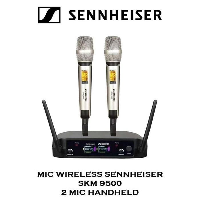 mic wireless SENNHEISER SKM 9500 skm9500 handheld microphone