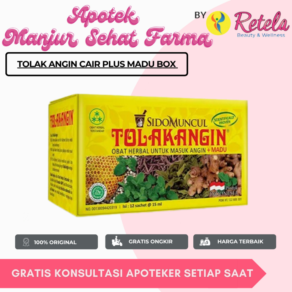 

SM TOLAK ANGIN + MADU 15ML (N)