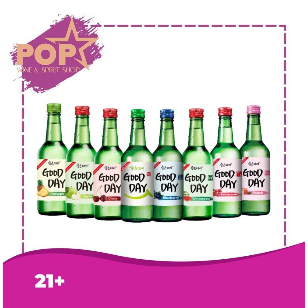 

Soju Korea Good Day All Varian 360ml
