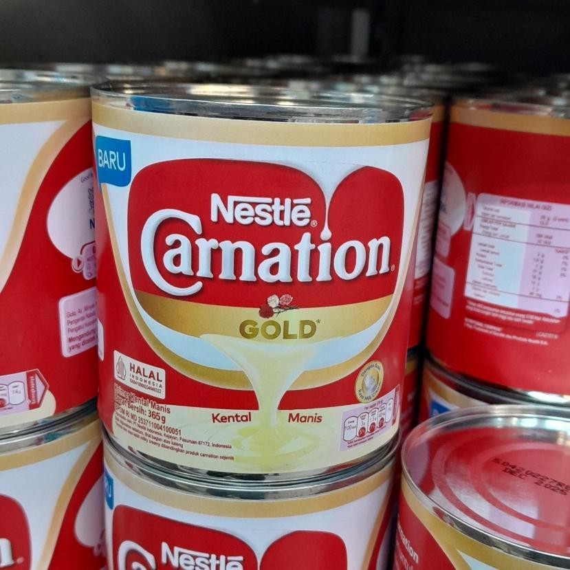 

CARNATION GOLD Susu Kental Manis Kaleng 365gr