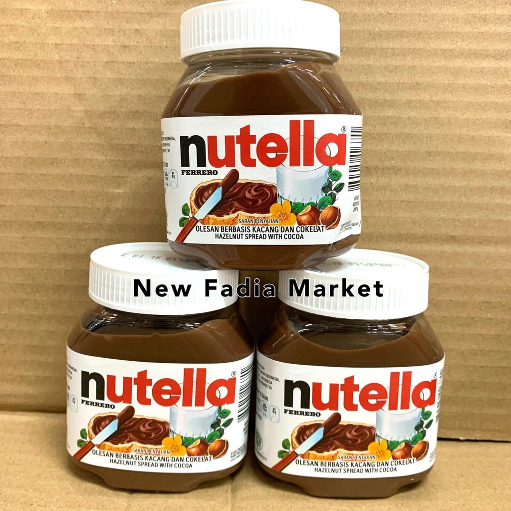 

1 KARTON 12pcs Nutella Chocolate Spread Selai Roti Coklat Hazelnut 350g