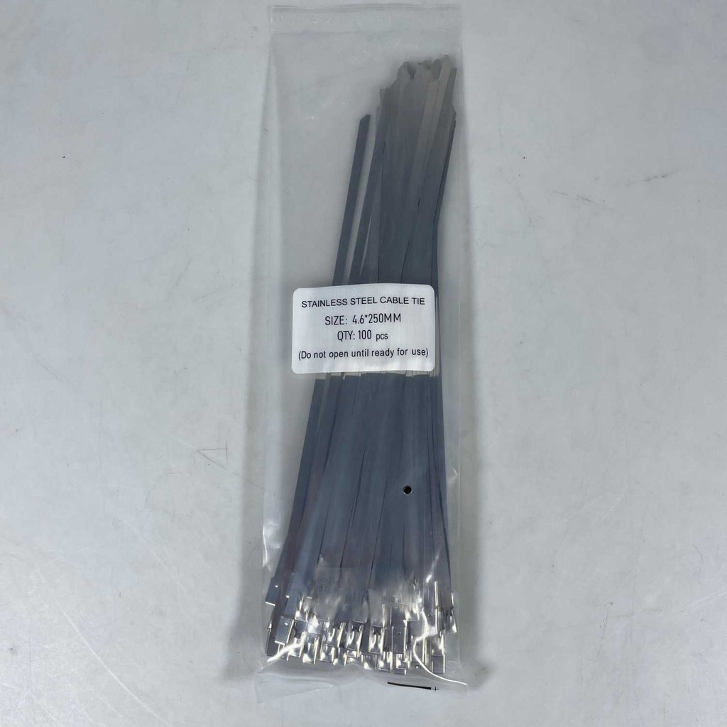 

ZHRSTR ISFRIDAY Kabel Ties Stainless Steel Anti Karat Multifungsi 100 PCS - IF10