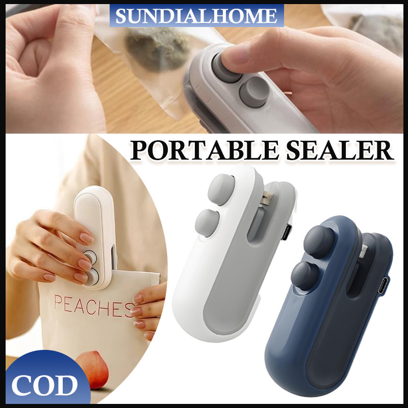 Mini Hand Sealer Portable Sealer/Sealer Mini Alat Press Plastik Makanan/Hand Sealer/ Portable Sealer