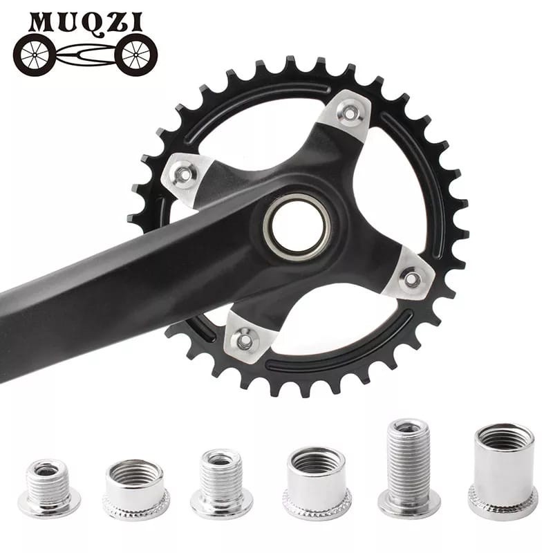 Baut Bolt Mur Chainring Single Double Crank Pengunci Gir Depan Sepeda Shimano Sram Kompatibel Road