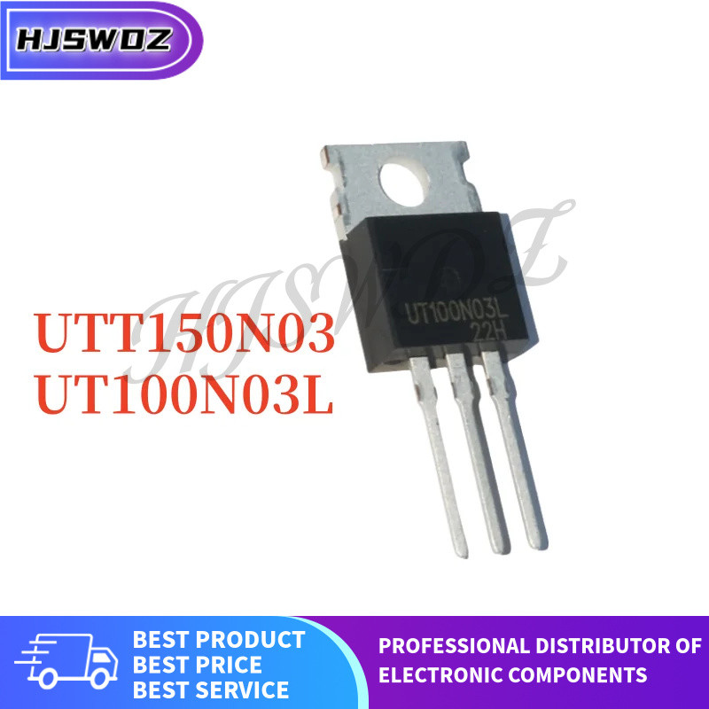 5pcs New UT100N03L UTT150N03 UTT150N03L UT100N03 TO-220 UT100N03L-TA3-T 100N03L 100N03 High Power In