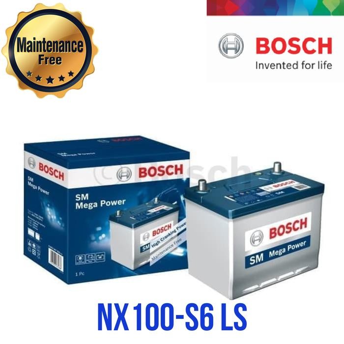 Aki Mobil Bosch NX100S6LS / NS60LS MF Maitenance Free