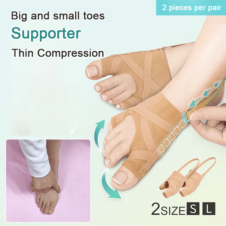 Nyaman Dan Bernapas  JS-the love Pelindung Jari Kaki untuk Koreksi Bunion Korektor Jari Kaki Besar/P