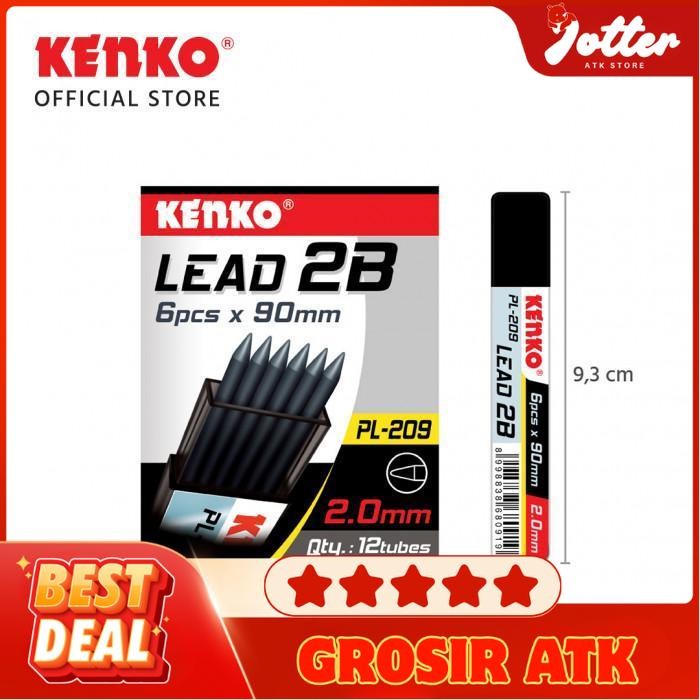 

NET LEAD PENSIL KENKO 6P PL-209 2MM (GRS144/1728) LKM | Jotter Grosir ATK