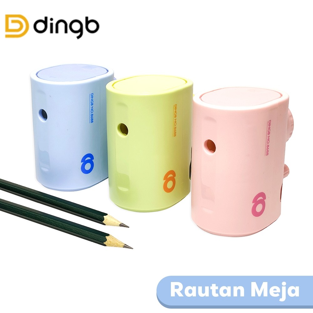 

DINGB Sharpener Rautan Serutan Putar Meja DB-8688