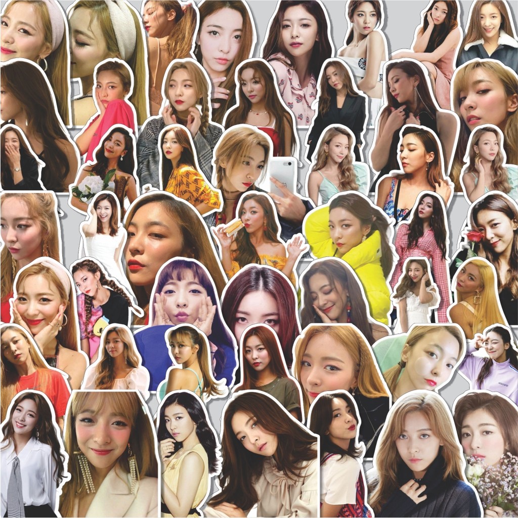 

Stiker Cutting Pack Stiker F(X) LUNA Isi 100Pcs Series Aesthetic Lucu Keren Untuk Koper Bahan Vynil