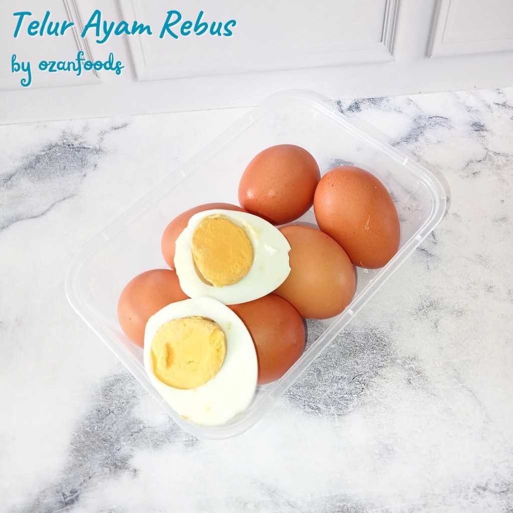 

Telur Ayam Rebus Isi 6 pcs