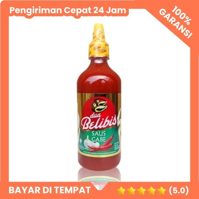 

SAUS CABE DUA BELIBIS 535ml /235ml Saos belibis botol