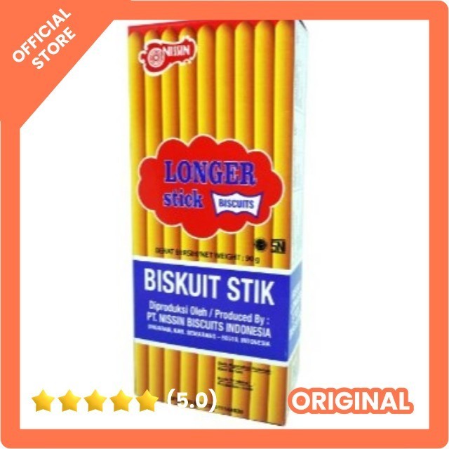 

NISSIN BISKUIT LONGER STICK BOX 90gr