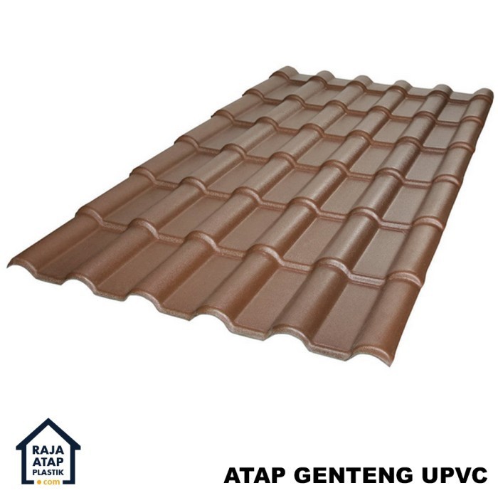 Atap Genteng uPVC Royal Roof | Genteng PVC RoyalRoof - Hitam, Top Ridge