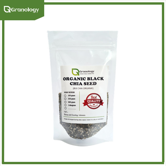 

HEMAT! Organic Chia Seed Peru kualitas terbaik (100 gram) by Granology