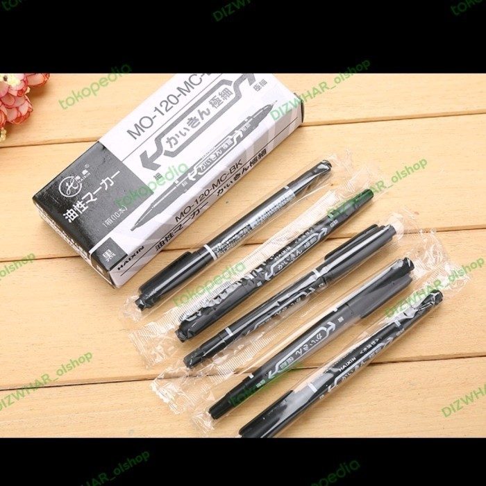 

Permanent marker, spidol permanen Dual Tip