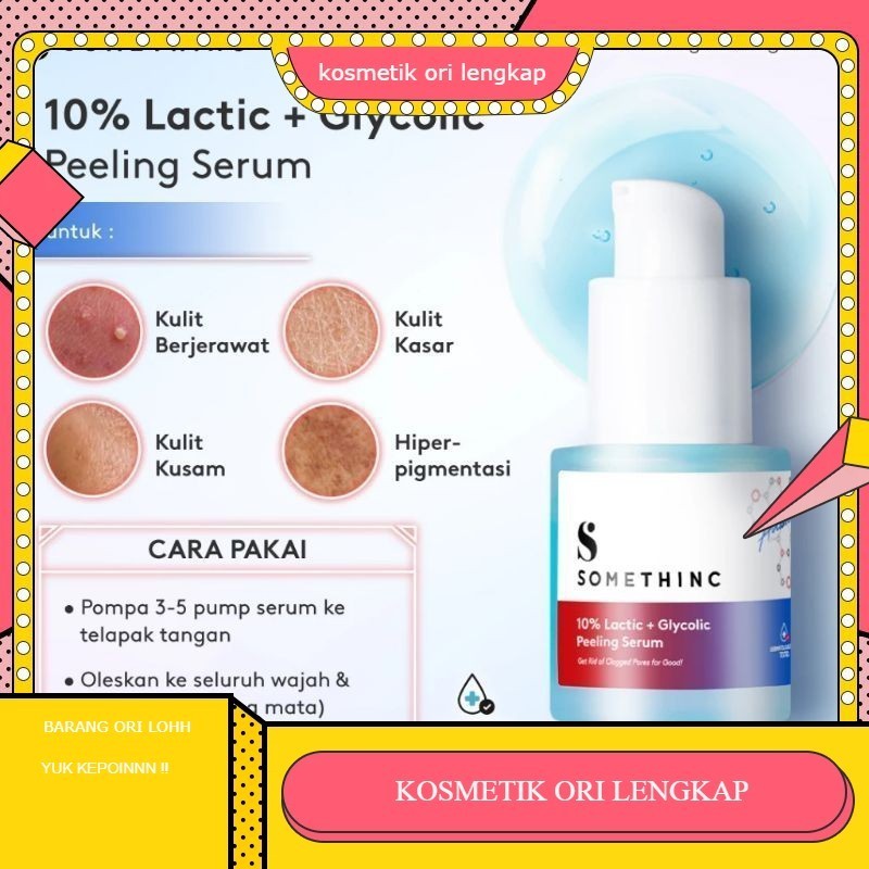 Somethinc 10% Lactic + Glycolic Peeling serum | Serum Somethinc 