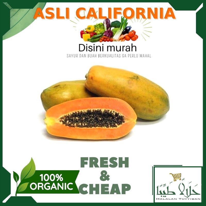 

pepaya california per Per 1 Buah