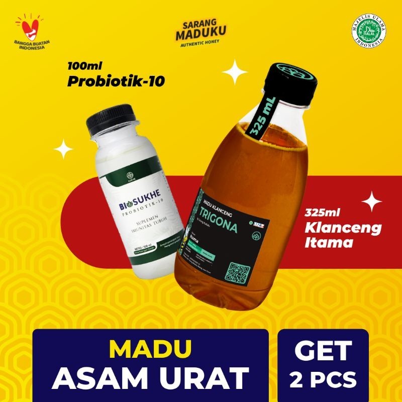 

Sarang Maduku - Madu Asam Urat Asli Murni Raw Honey
