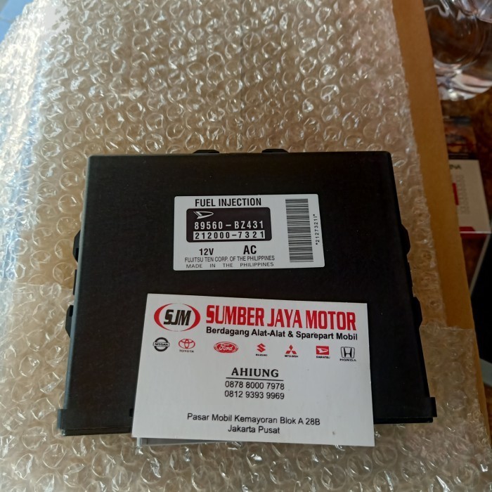 ecu computer 89560-bz431 rush Terios asli