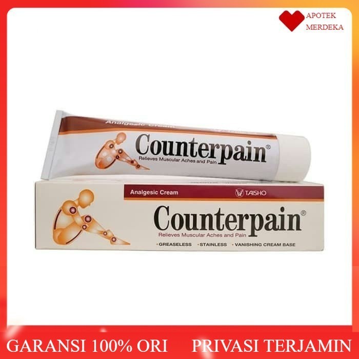 COUNTERPAIN CREAM 120 GRAM / Counterpain Cream 120 g / Counterpain besar