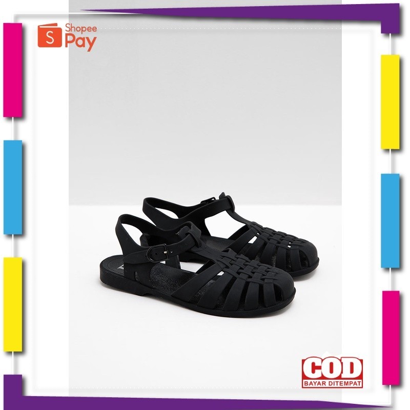 [PREMIUM ORIGINAL] Berrybenka - Sepatu Sandal Tali Wanita Sofia Melly Jelly Sandal