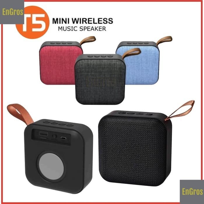 

T-5 Speaker Bluetooth T5 Portable Wireless Mini Speaker T 5 Box Music Radio TF Card Bluetooth