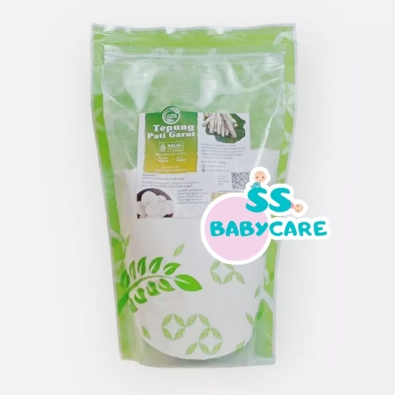 

Lingkar Organik Tepung Pati Garut 500gr - Gluten Free - Non GMO