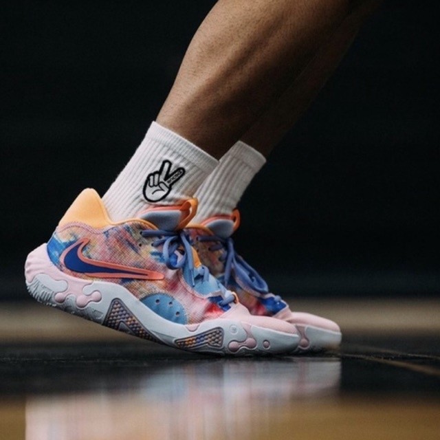 Sepatu PG 6 Painted Swoosh Pink / Sepatu basket paul george premium original high quality