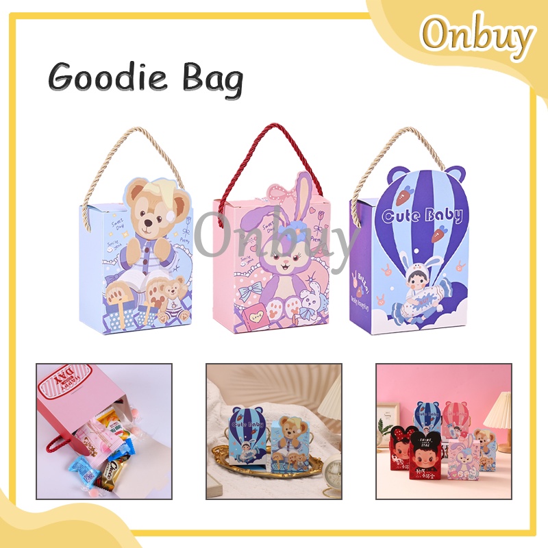

Goodie Bag Ulang Tahun Anak Motif Kartun Hampers Ulang Tahun Anak Kotak Souvenir Tas Bingkisan Hadiah