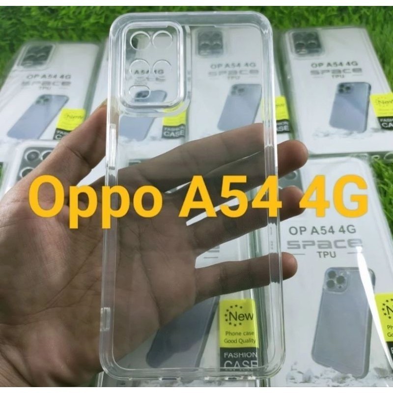 Softcase Slikon Transparan HP Oppo A54 4G /Casing Bening Clear Transparan