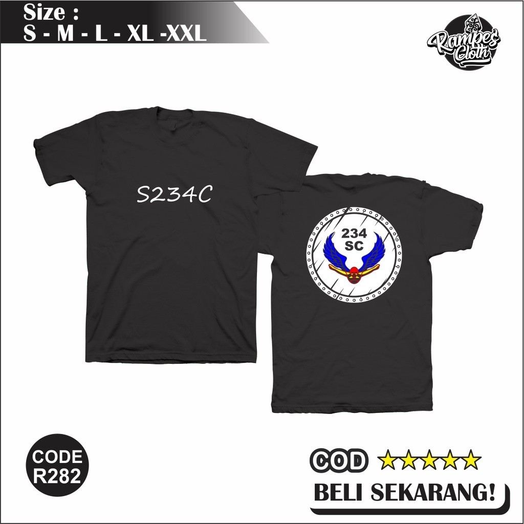 Kaos Baju T-shirt 234 SC Freefall - Kaos Distro - Kaos Custom - Kaos Distro SC 234 Cotton Combed 30s
