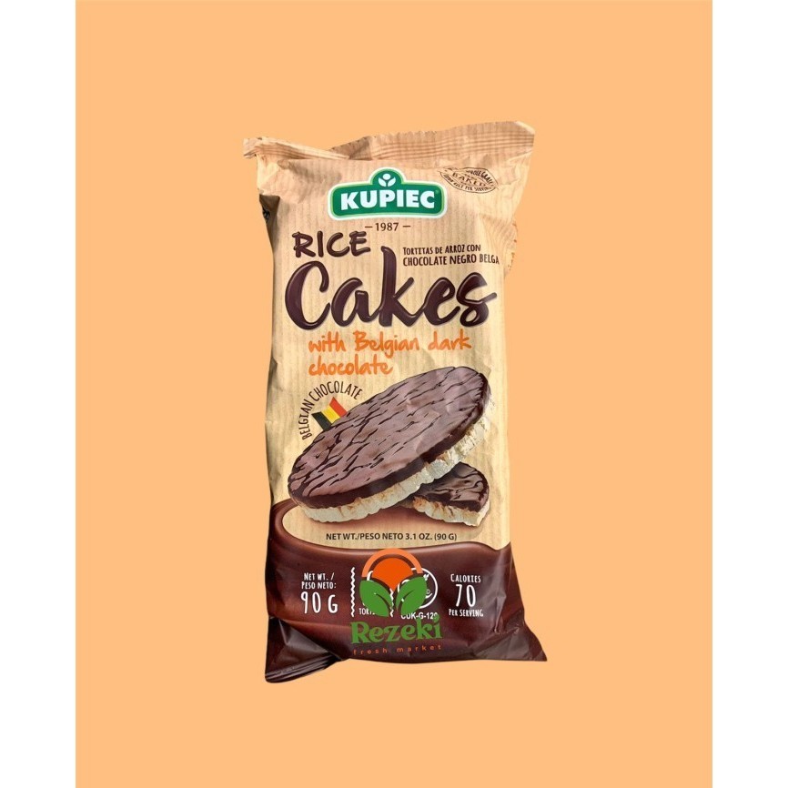 

Kupiec Rice Cake Belgian Dark Chocolate [90 gr]