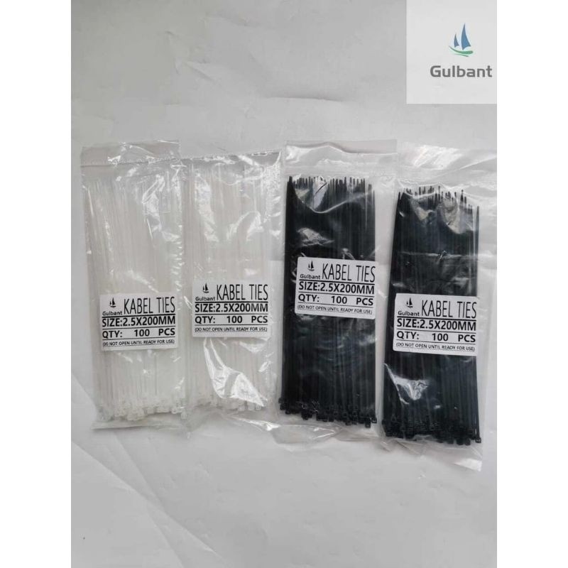 

[ DELSER MOTOR ] KABEL TIES CABLE TIE 2.5 x 200mm ( 20cm ) CV 200 KUALITAS BAIK TALI PENGIKAT SERBAGUNA SERBA GUNA KUAT TEBAL MOTOR TERMURAH COD PROMO NYLON NILON HITAM PUTIH TALI IKAT BARANG PLASTIK 20 CM 2.5x200mm 200 mm 200mm panjang banyak ukuran COD