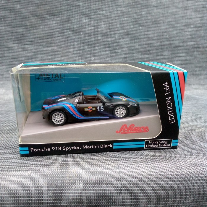 Schuco 1/64 Porsche 918 Spyder (2013) "Martini Racing"