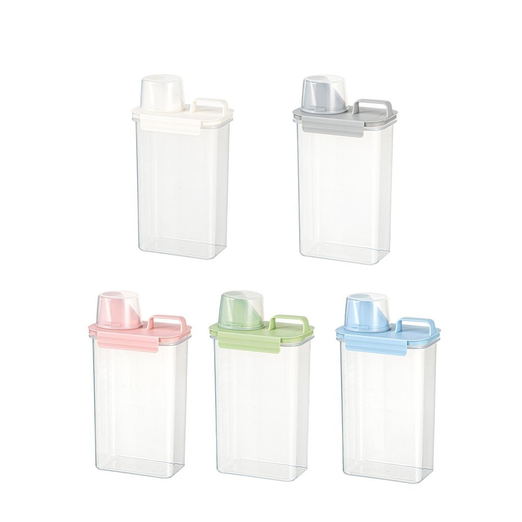 Transparent Fresh Keeping Storage Container Leakproof Canister Home Storage Jars Food Storage Contai