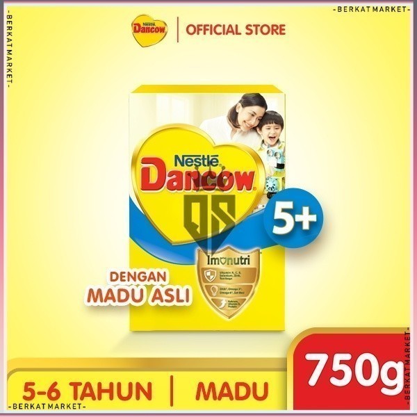 Susu Dancow 5+ 5 3+ 1+ 0 1 2 3 6 12 Bulan Tahun Madu Vanilla Fortigro Full Cream Coklat Nestle Uht B